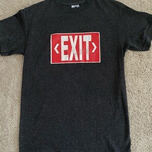 Alstyle Apparel & Activewear Graphic T-Shirt; color is Charcoal